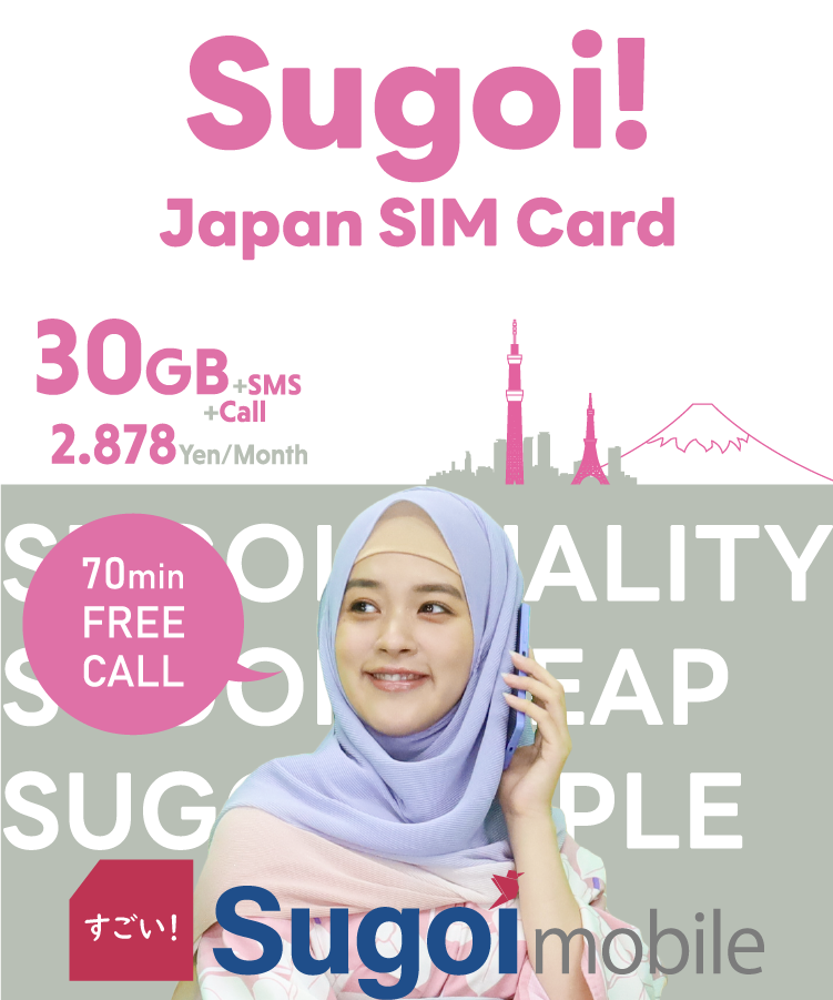 Sugoi Japan SIM Card